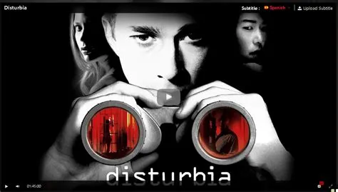 Disturbia! A Suspenseful Masterpiece Exploring Teenage Angst and Moral Ambiguity