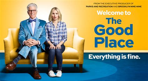 The Good Place, A Comedic Exploration of Morality and Existentialism Starring Kristen Bell and Ted Danson!